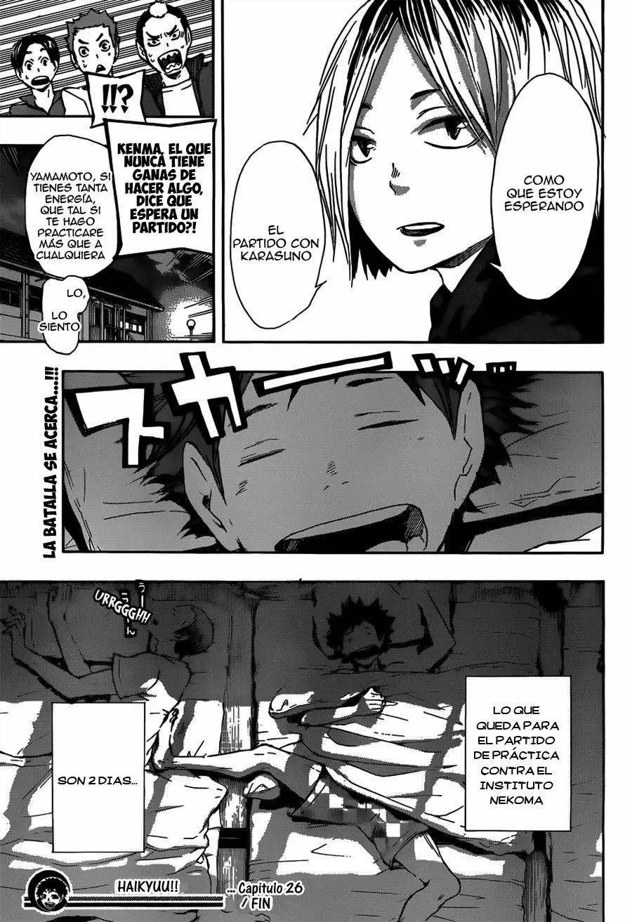 Haikyuu!! - Capítulo 26 - Página 19 - LectorTMOo