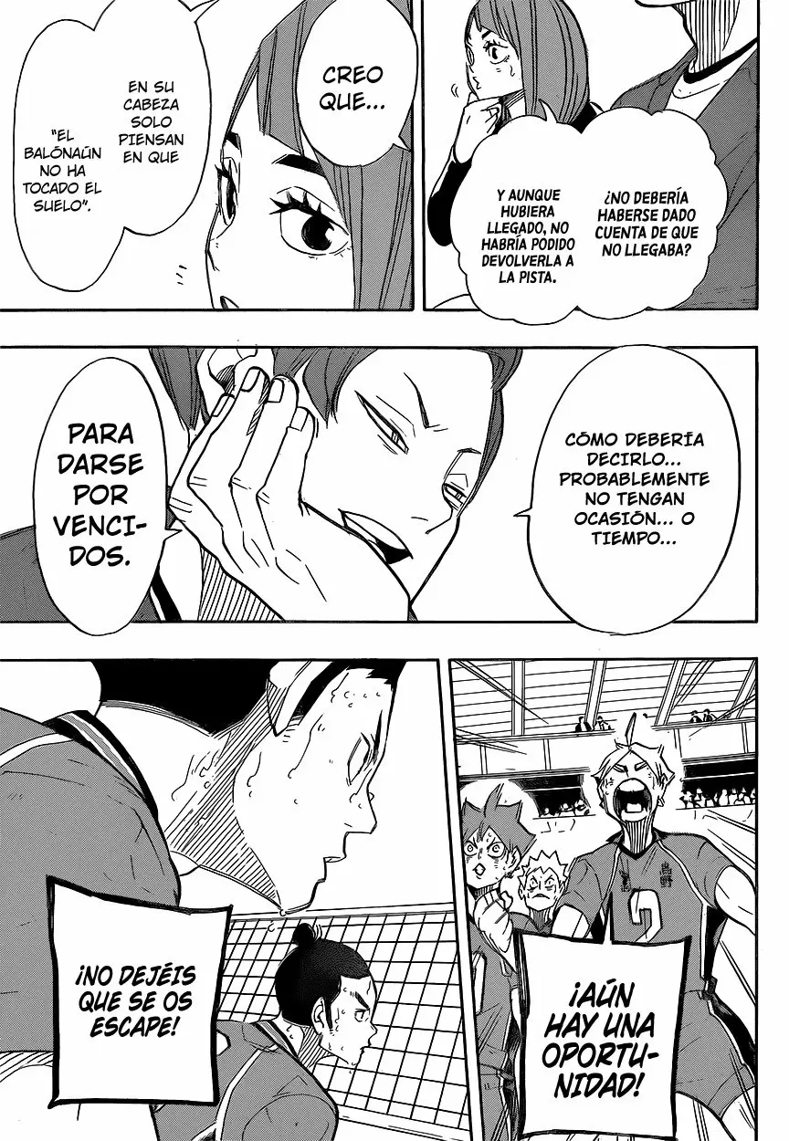 Haikyuu!! capítulo 260 página 15