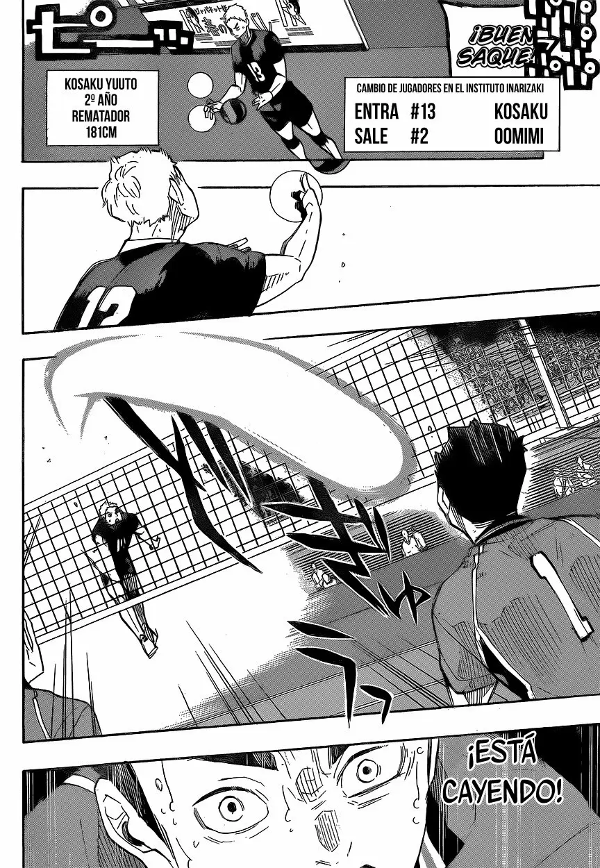 Haikyuu!! capítulo 260 página 16