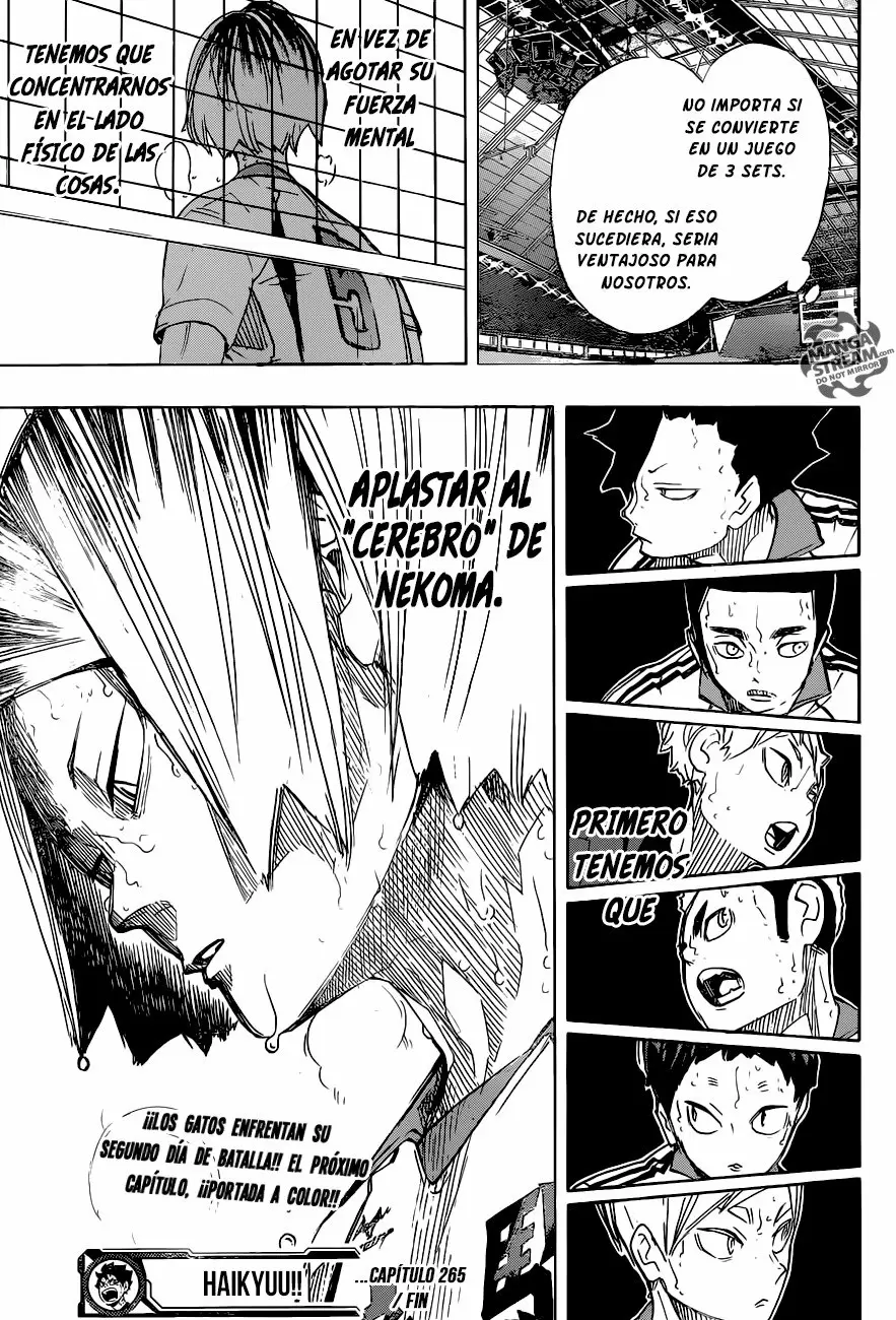 Haikyuu!! - Capítulo 265 - Página 20 - LectorTMOo