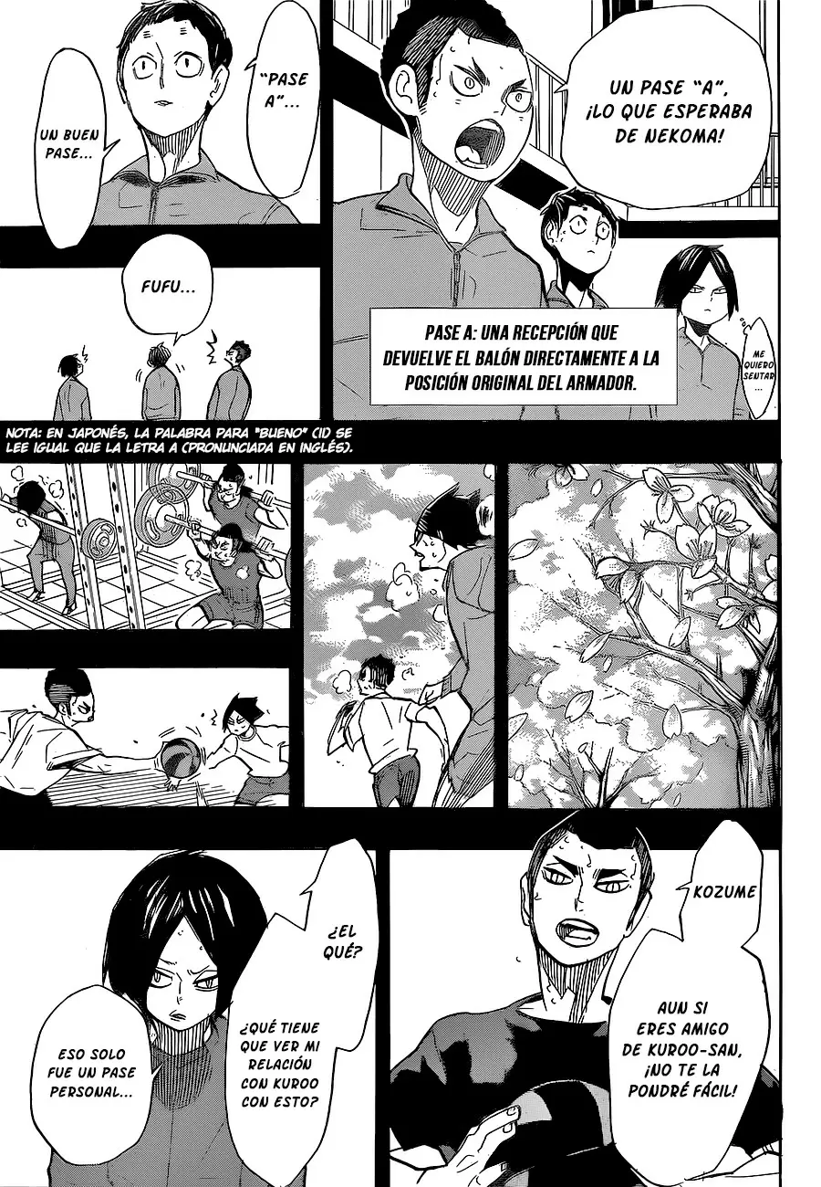 Haikyuu!! capítulo 266 página 5