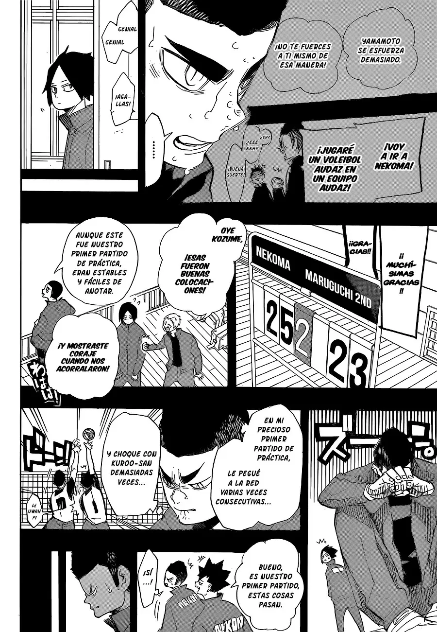 Haikyuu!! capítulo 266 página 8