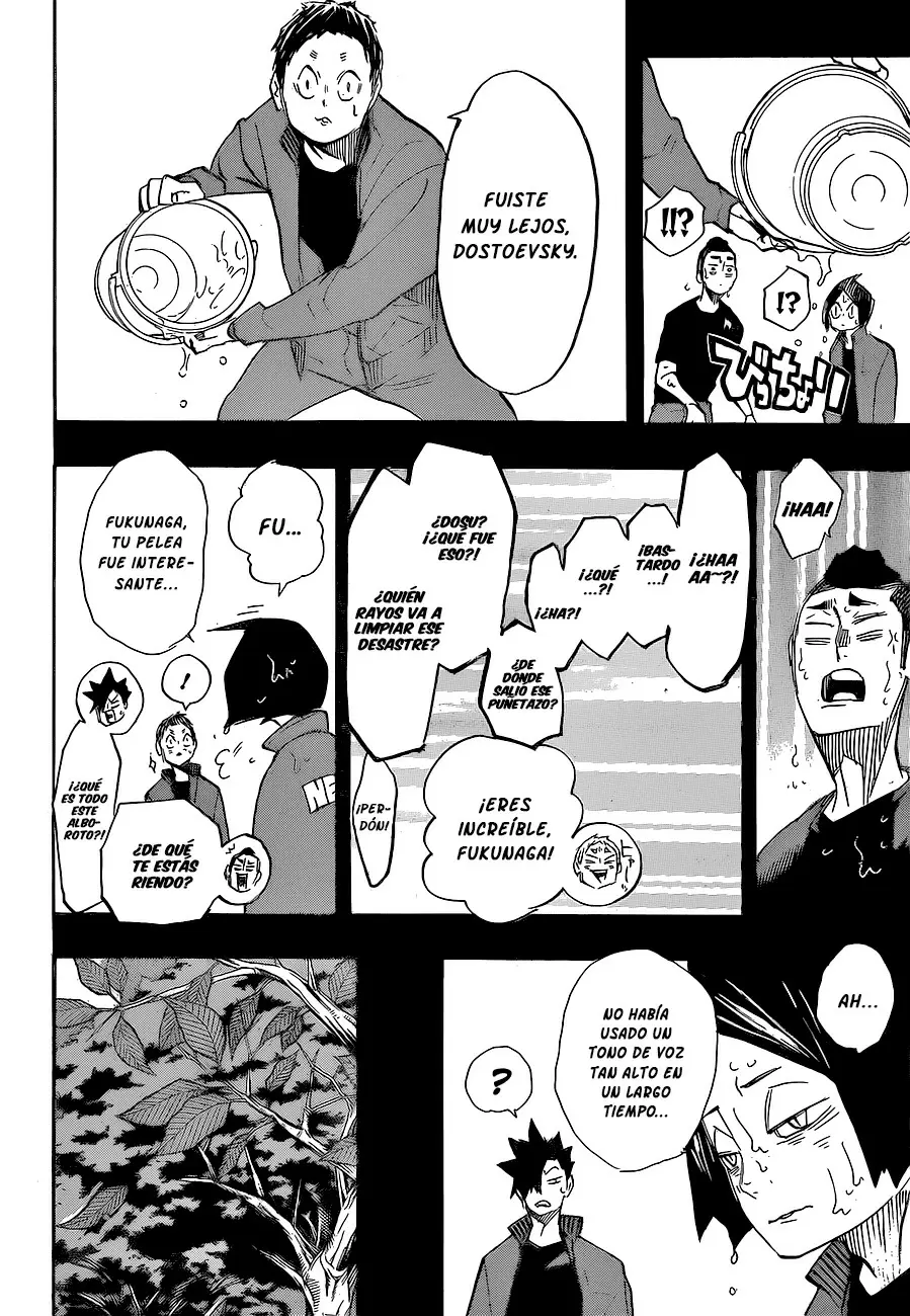 Haikyuu!! capítulo 266 página 12