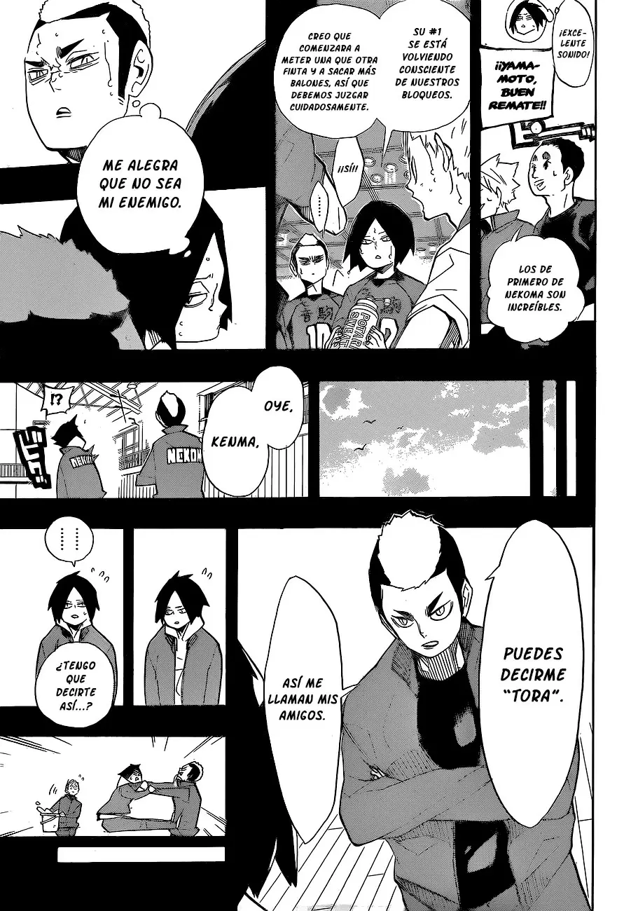 Haikyuu!! capítulo 266 página 15