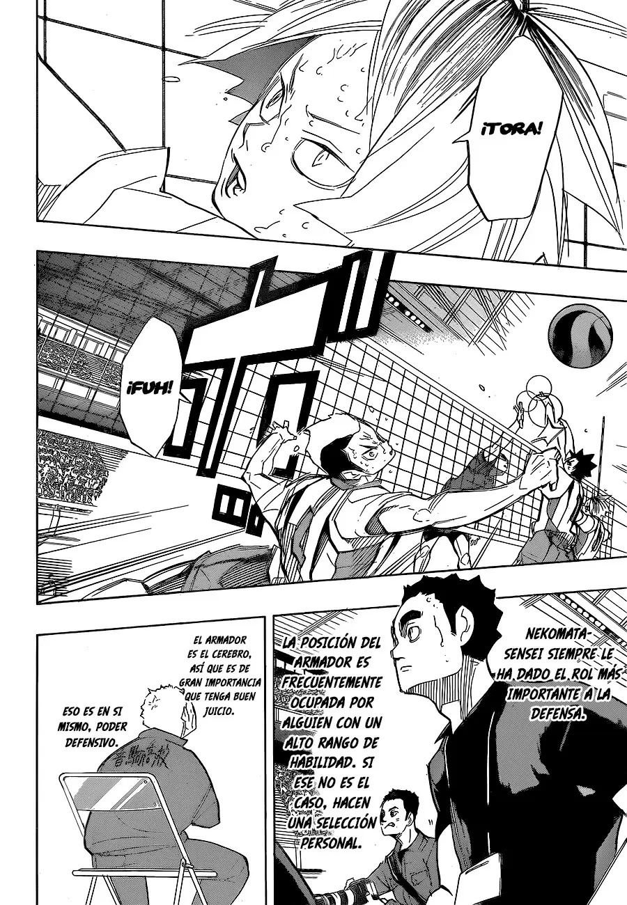 Haikyuu!! capítulo 266 página 16