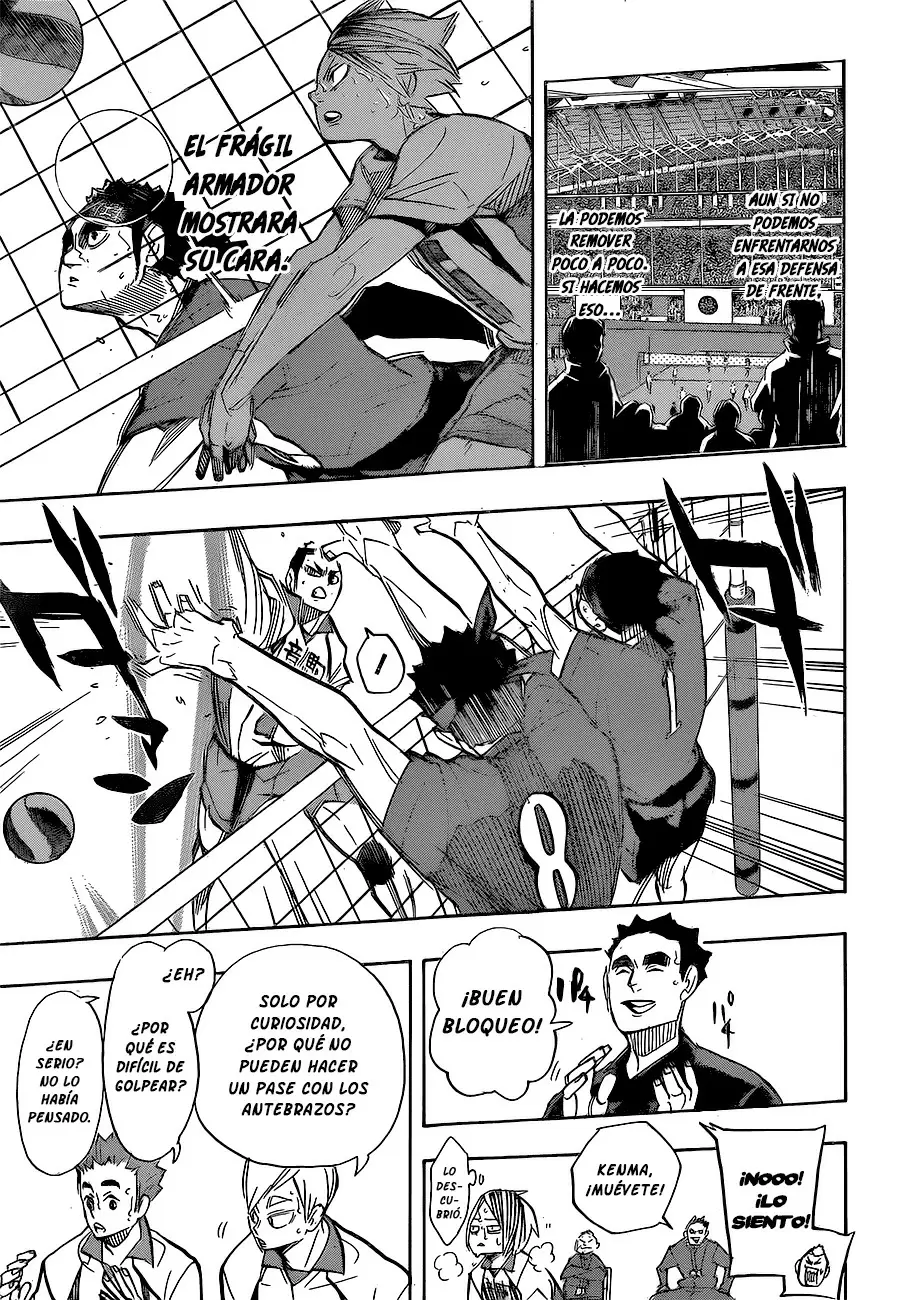 Haikyuu!! capítulo 266 página 17