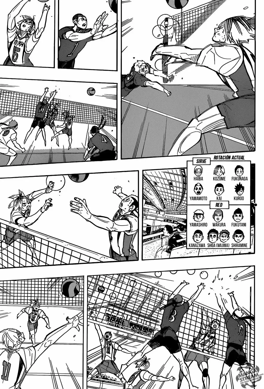 Haikyuu!! capítulo 267 página 8