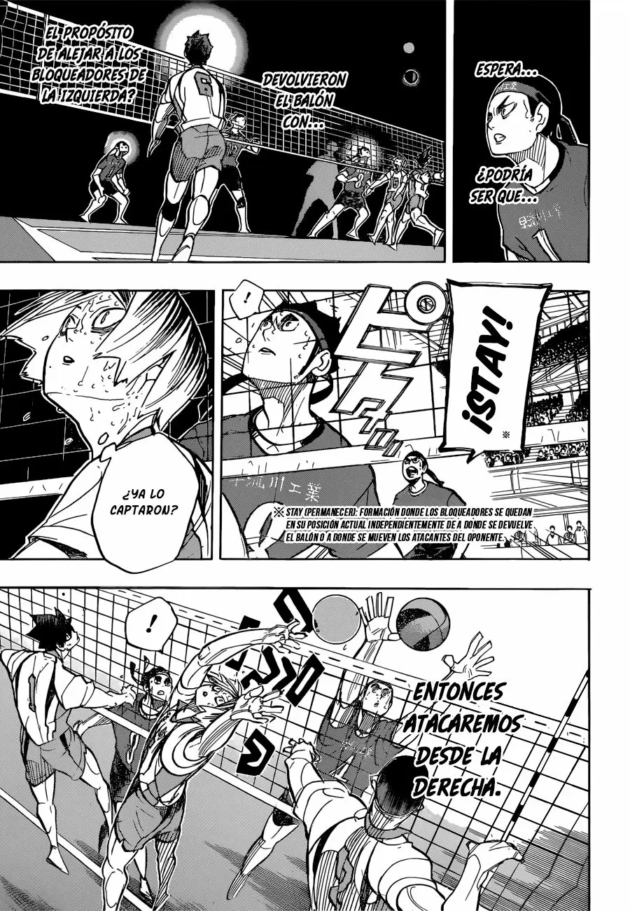 Haikyuu!! capítulo 267 página 18