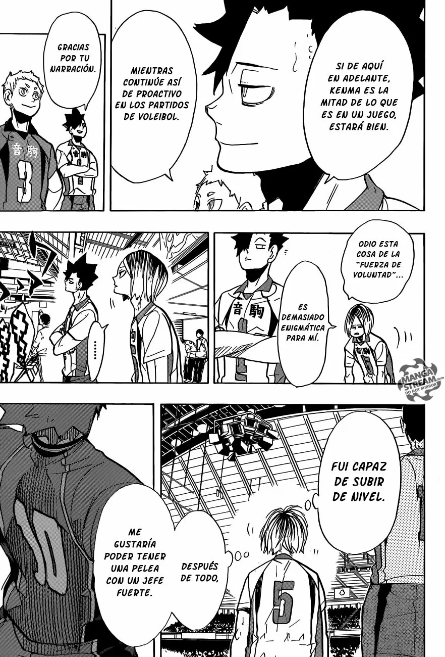 Haikyuu!! capítulo 269 página 10