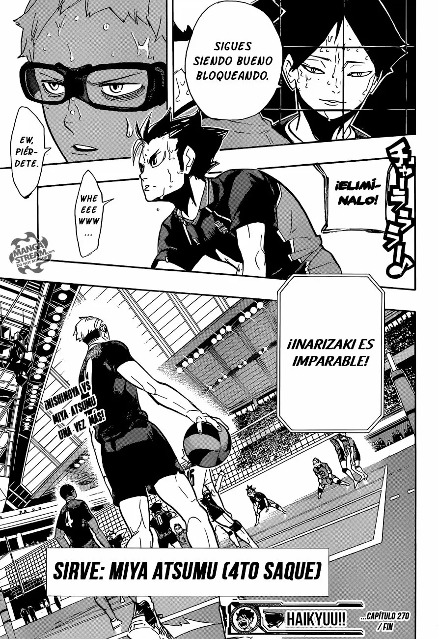 Haikyuu!! - Capítulo 270 - Página 20 - LectorTMOo