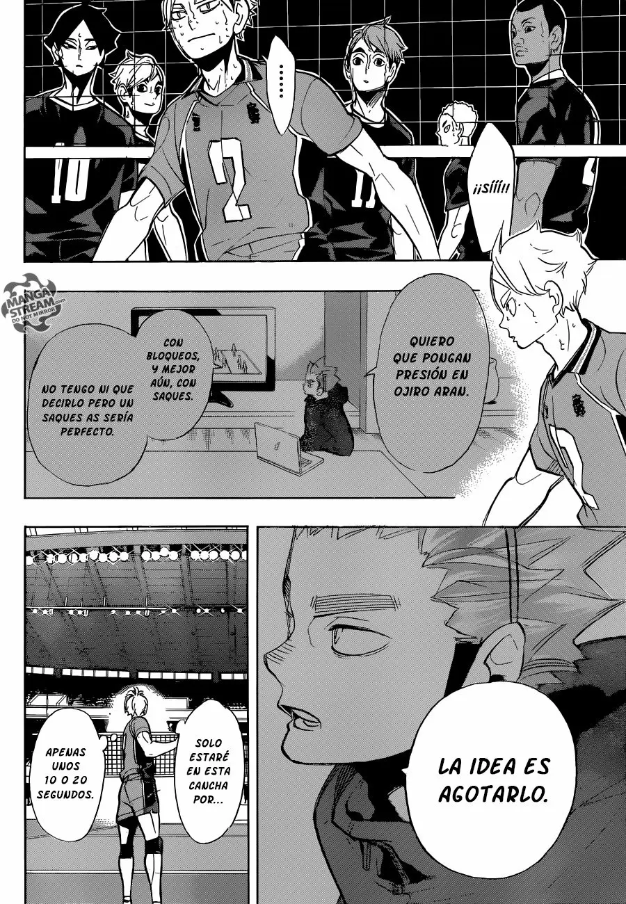 Haikyuu!! capítulo 272 página 8