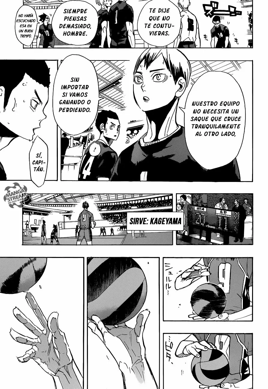 Haikyuu!! capítulo 272 página 17