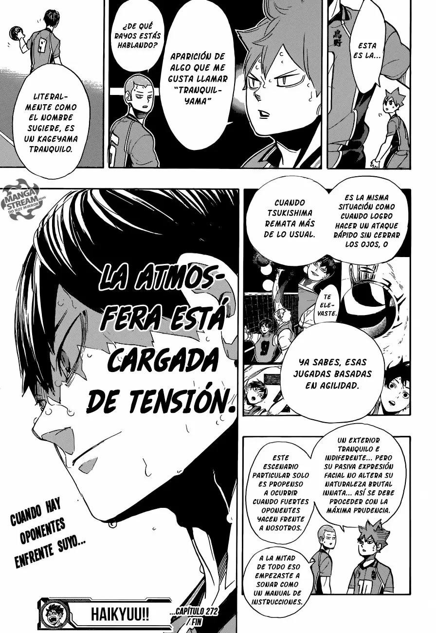 Haikyuu!! capítulo 272 página 19