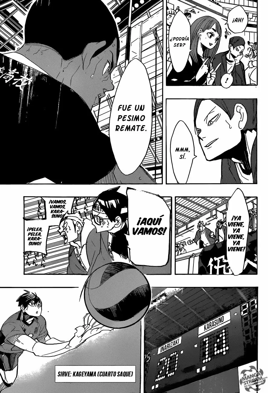 Haikyuu!! capítulo 273 página 8