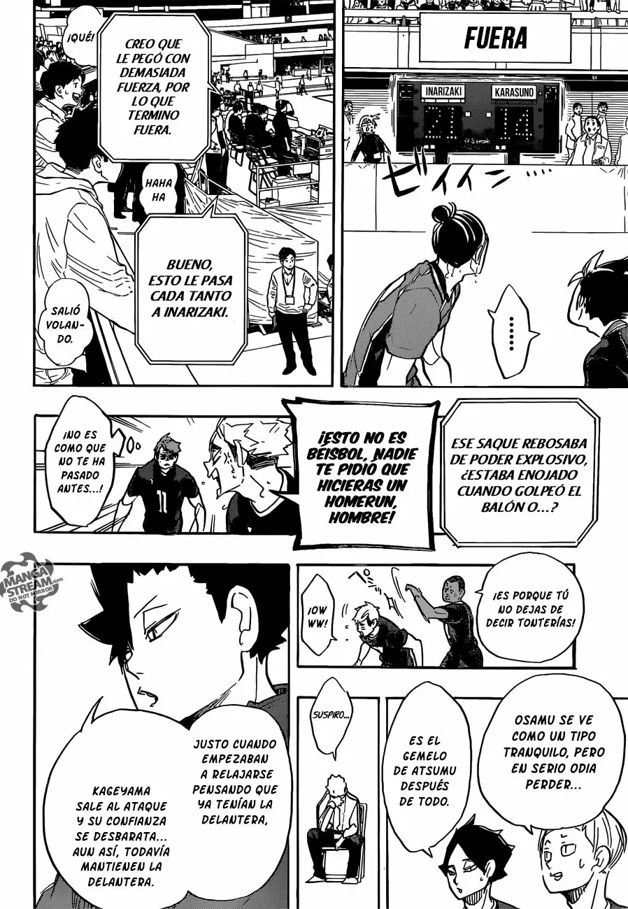 Haikyuu!! capítulo 273 página 14