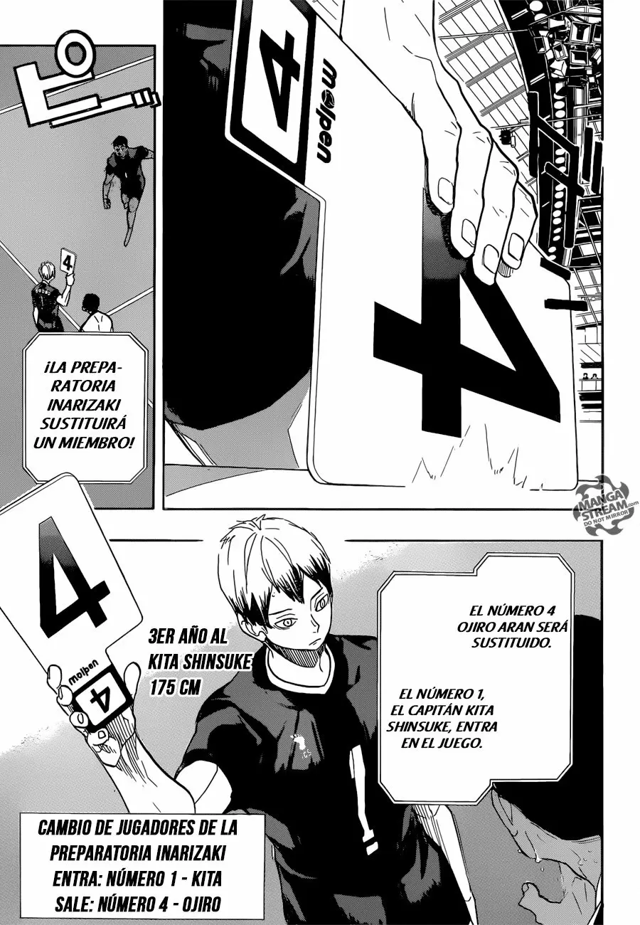 Haikyuu!! capítulo 273 página 17