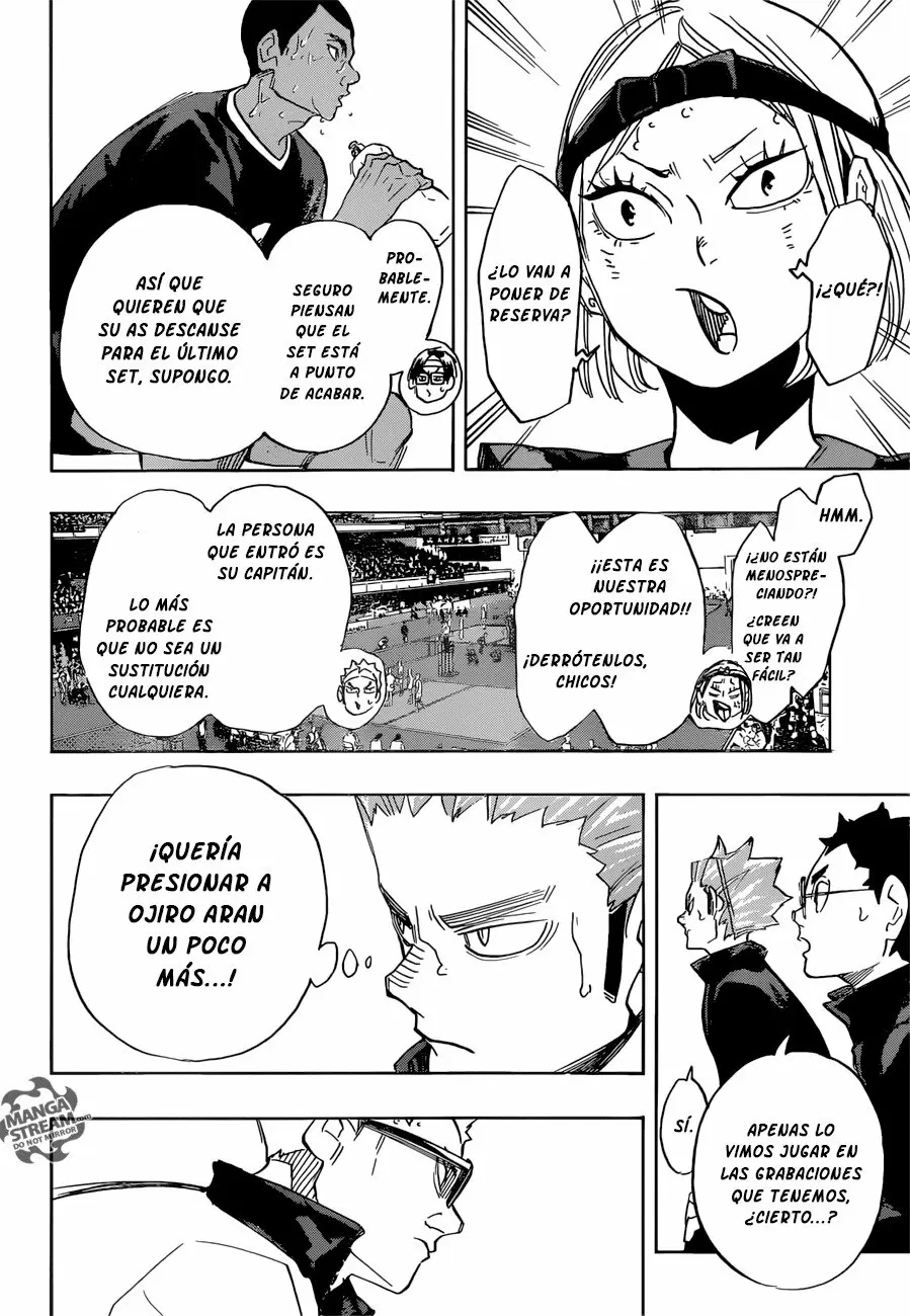 Haikyuu!! capítulo 273 página 18
