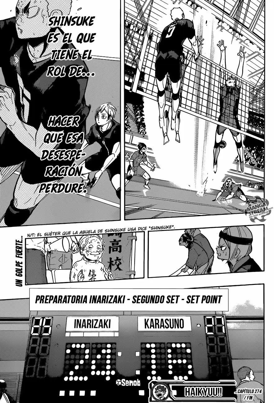 Haikyuu!! - Capítulo 274 - Página 19 - LectorTMOo
