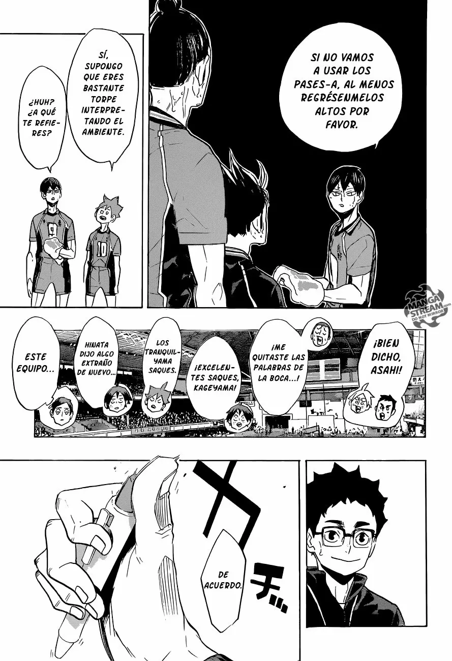 Haikyuu!! capítulo 275 página 17