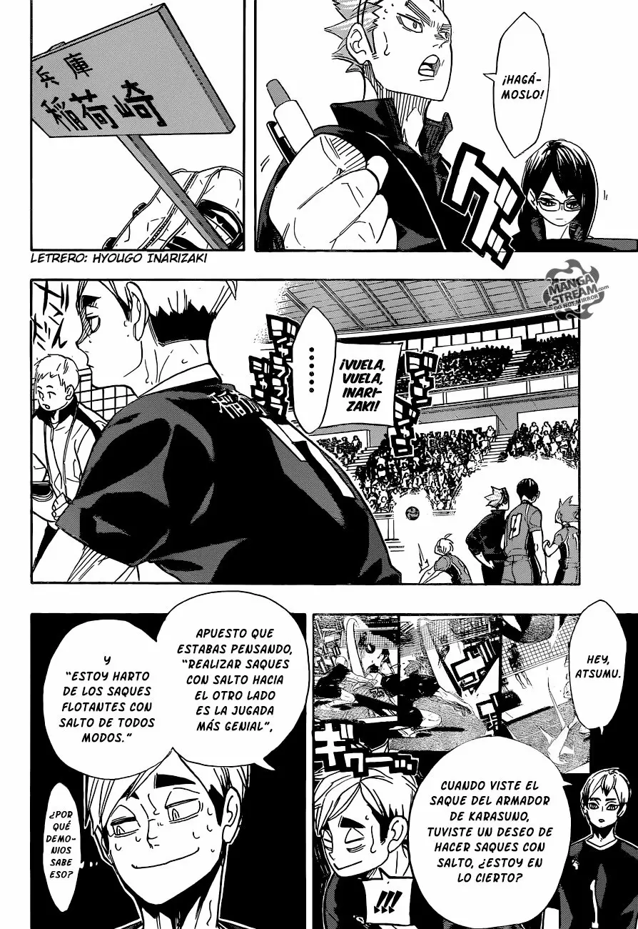 Haikyuu!! capítulo 275 página 18