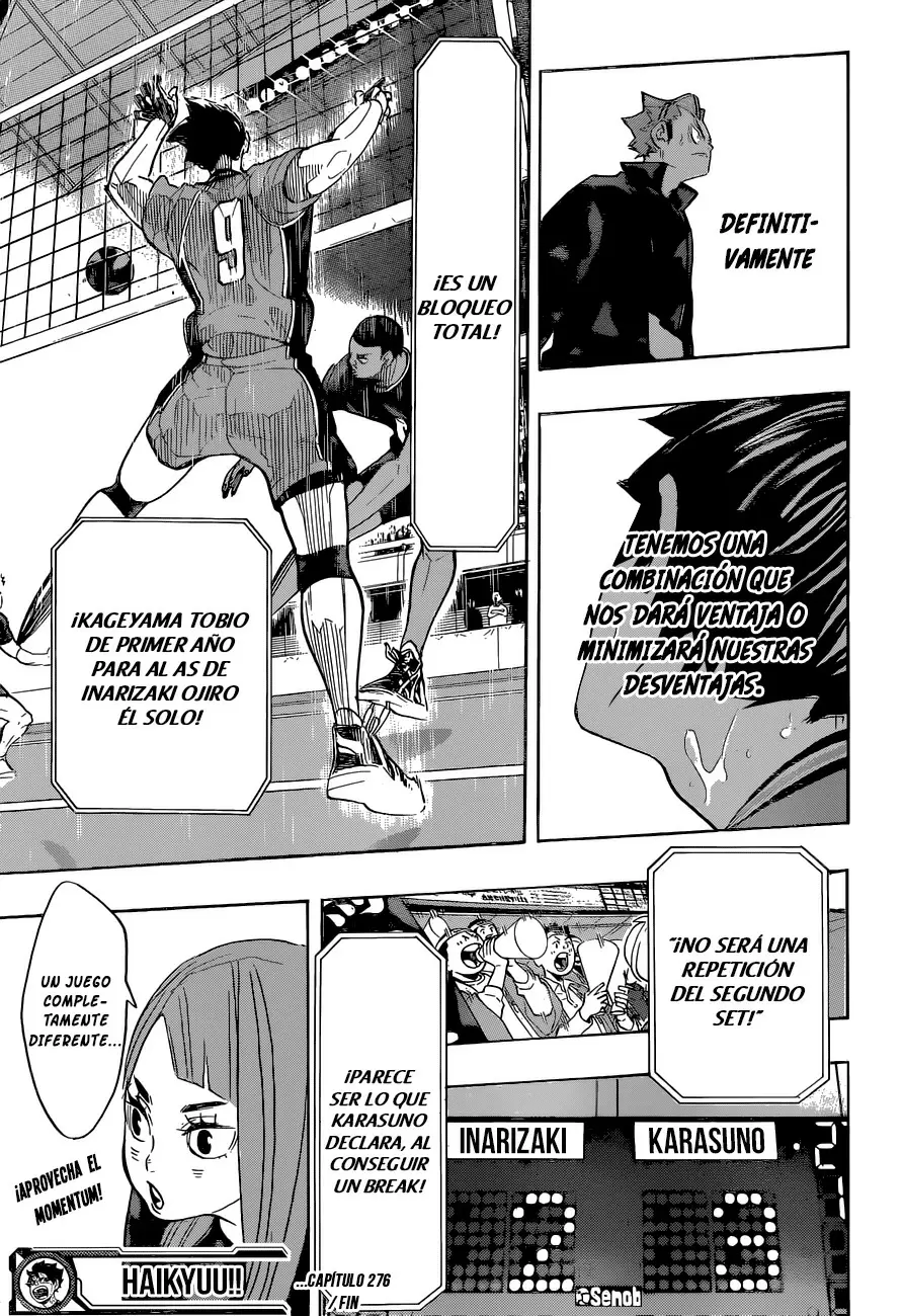 Haikyuu!! - Capítulo 276 - Página 20 - LectorTMOo