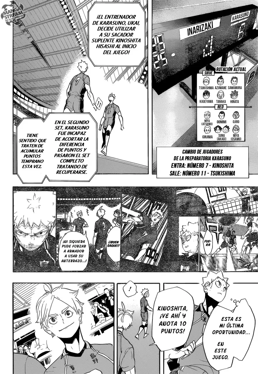 Haikyuu!! capítulo 277 página 13