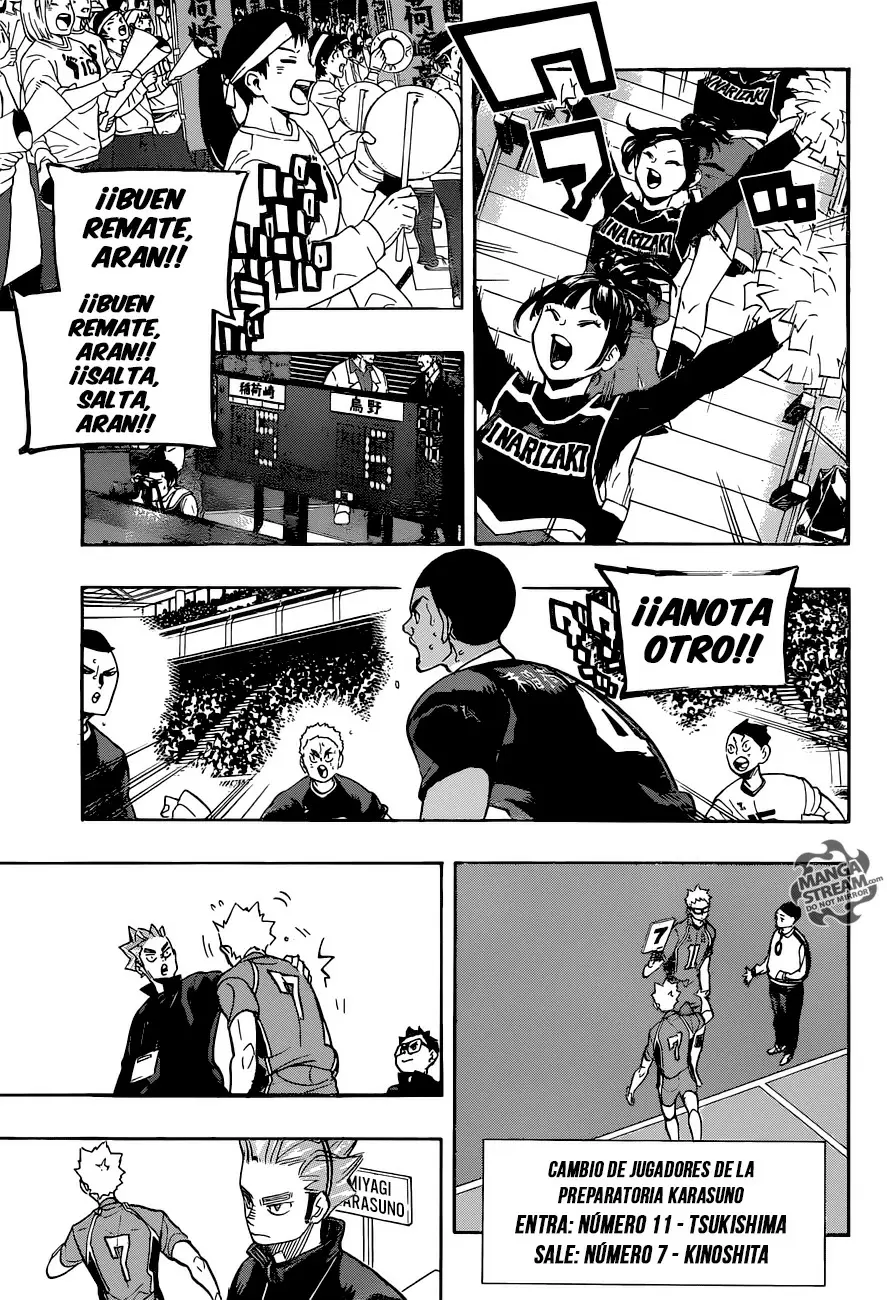 Haikyuu!! capítulo 277 página 18