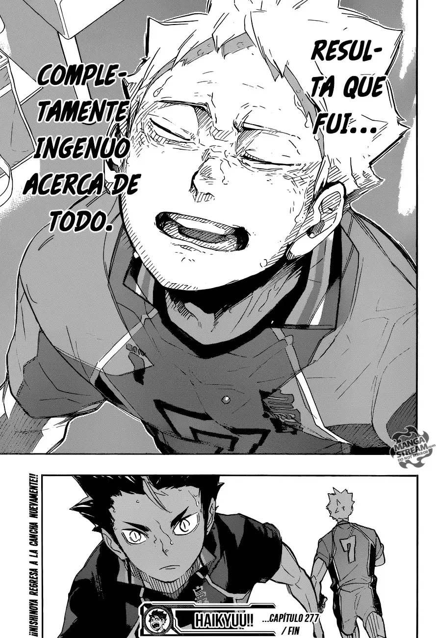 Haikyuu!! capítulo 277 página 20