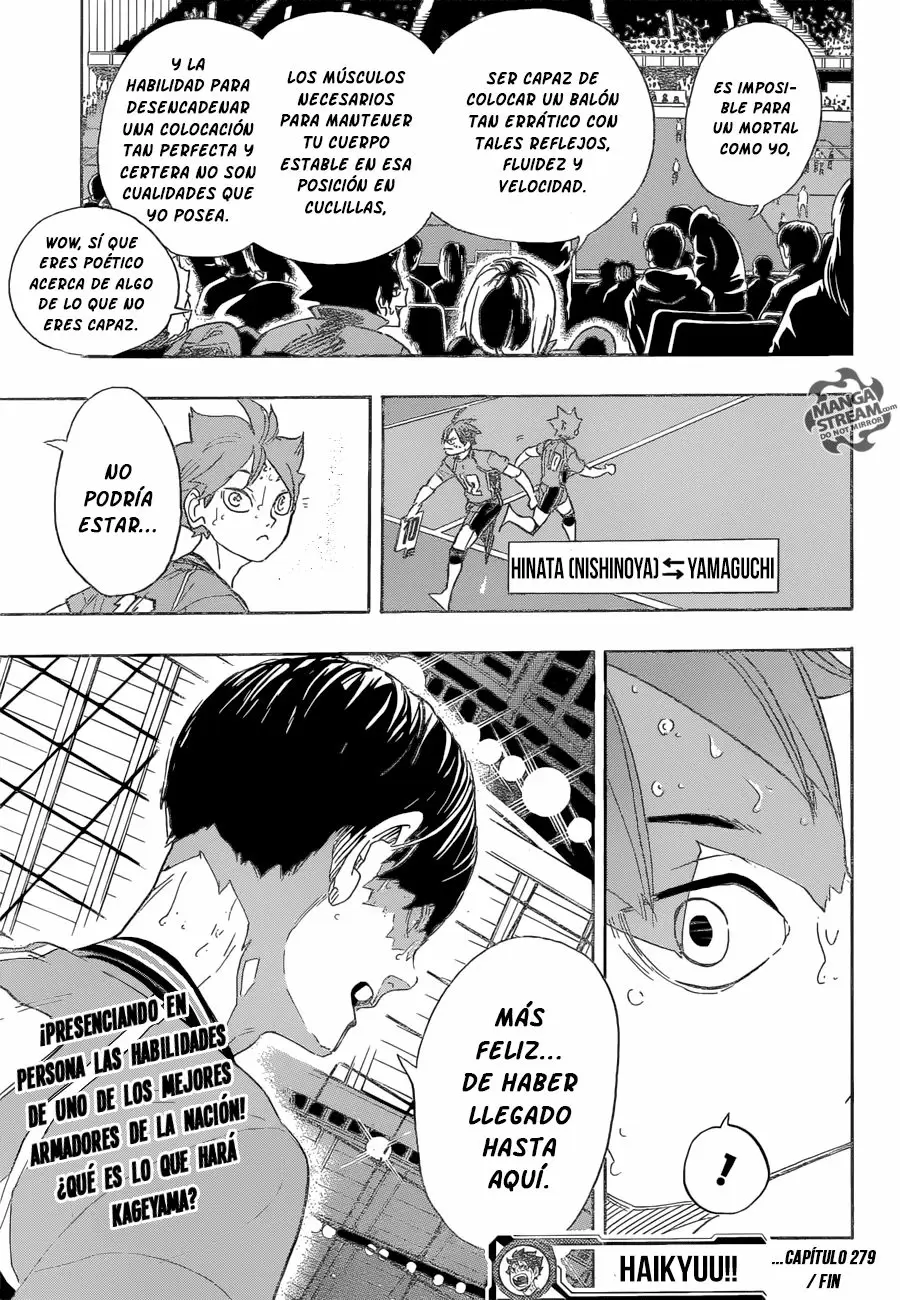 Haikyuu!! - Capítulo 279 - Página 19 - LectorTMOo