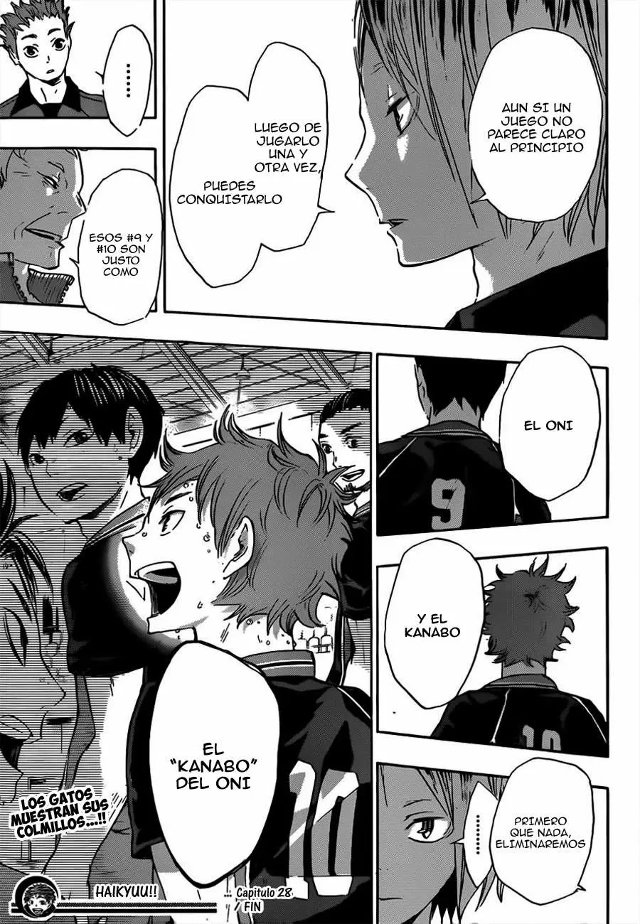 Haikyuu!! - Capítulo 28 - Página 19 - LectorTMOo