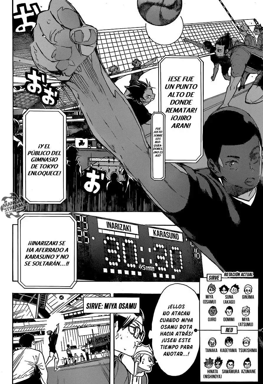 Haikyuu!! capítulo 289 página 6