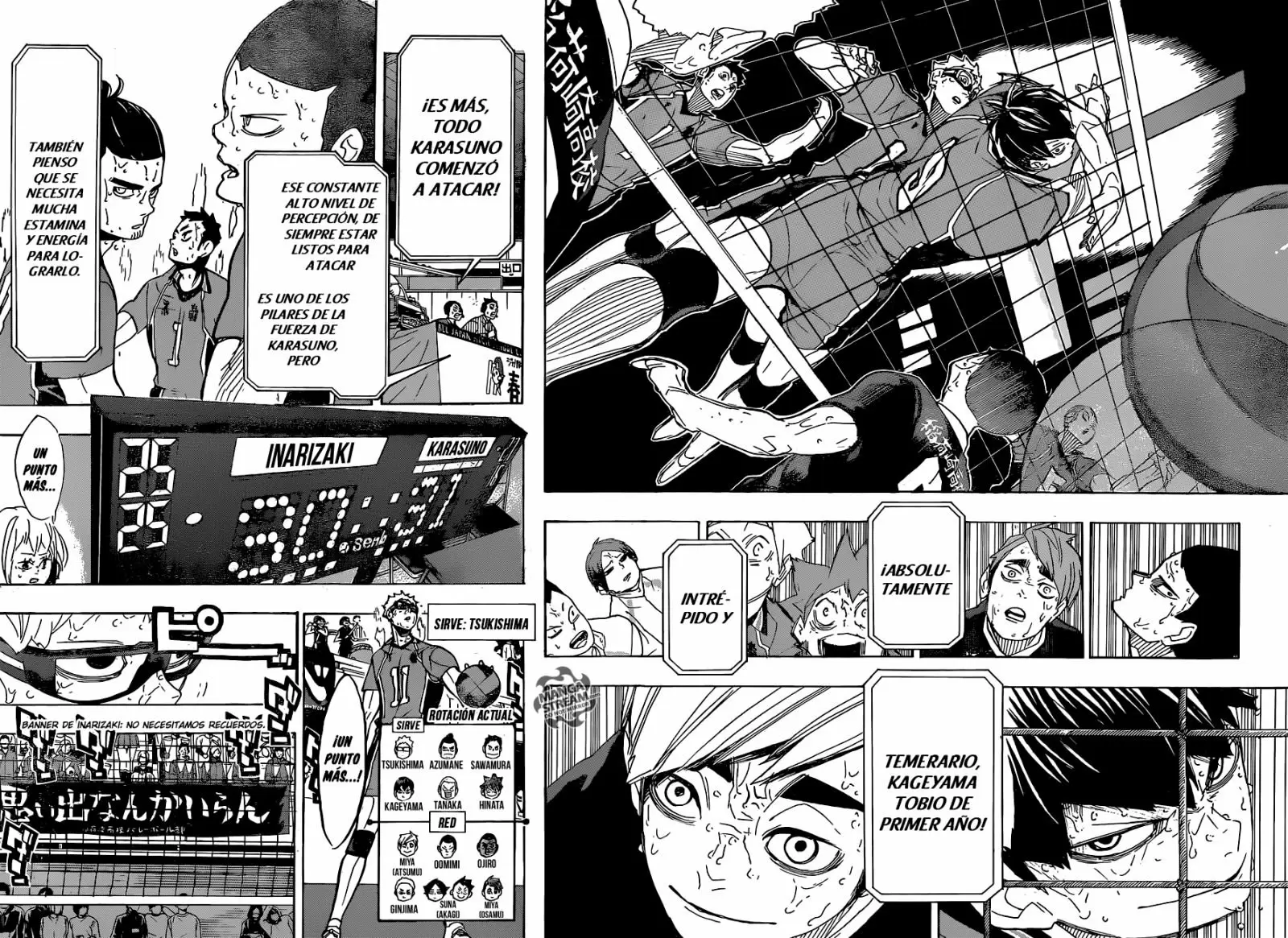 Haikyuu!! capítulo 289 página 8