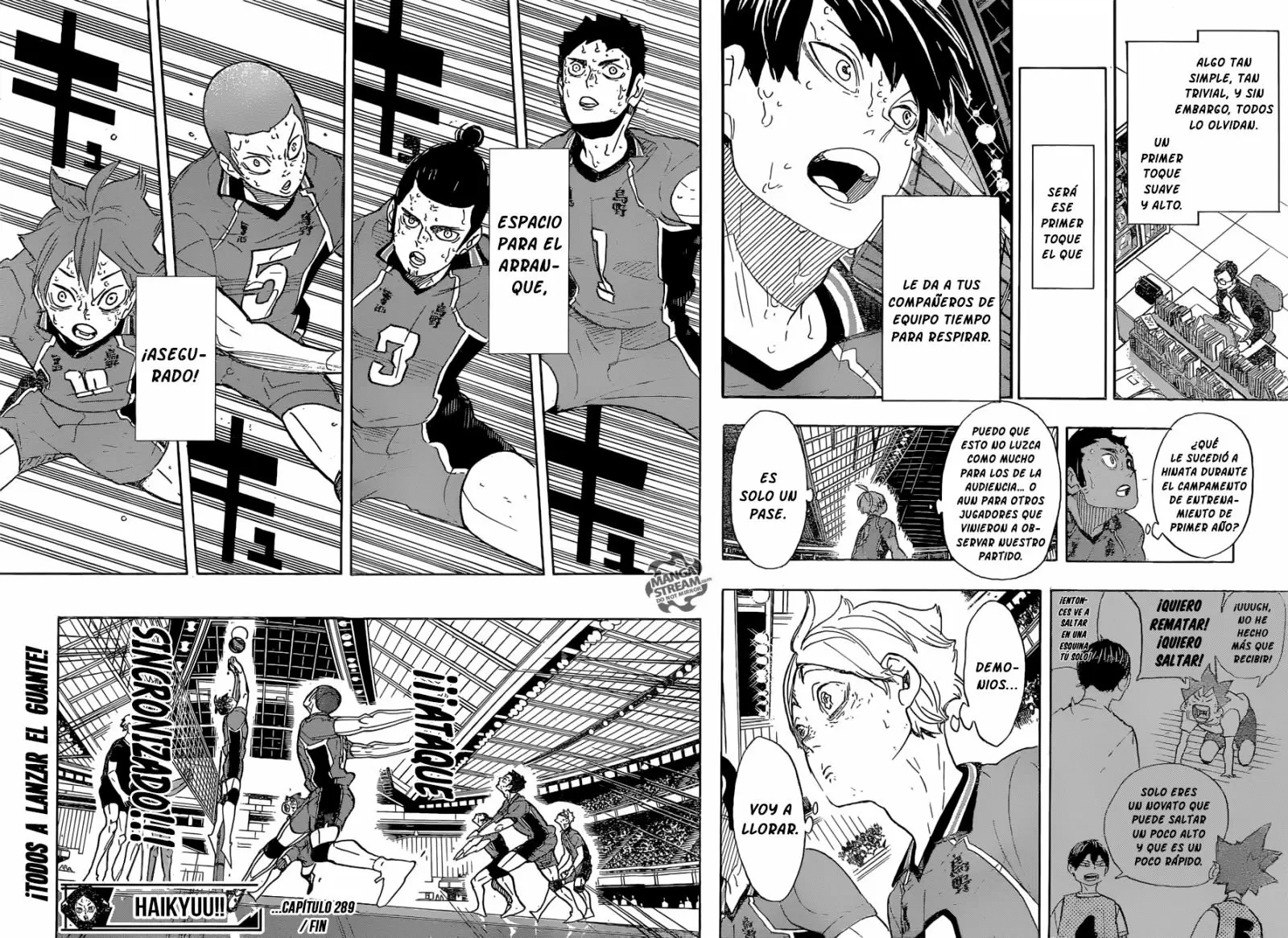 Haikyuu!! capítulo 289 página 16