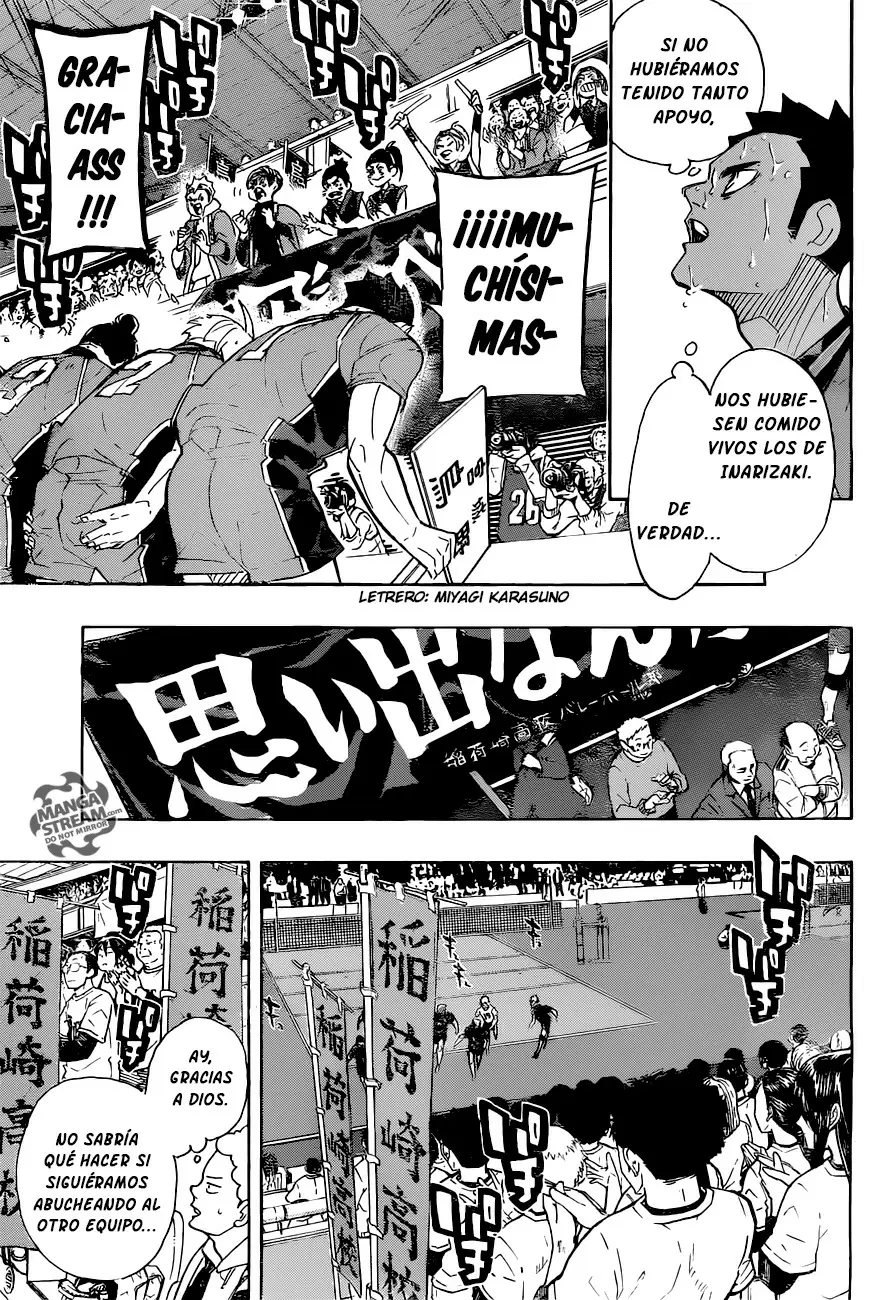 Haikyuu!! - Capítulo 291 - Página 9 - LectorTMOo