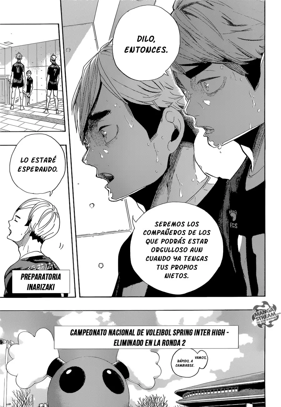Haikyuu!! - Capítulo 291 - Página 17 - LectorTMOo