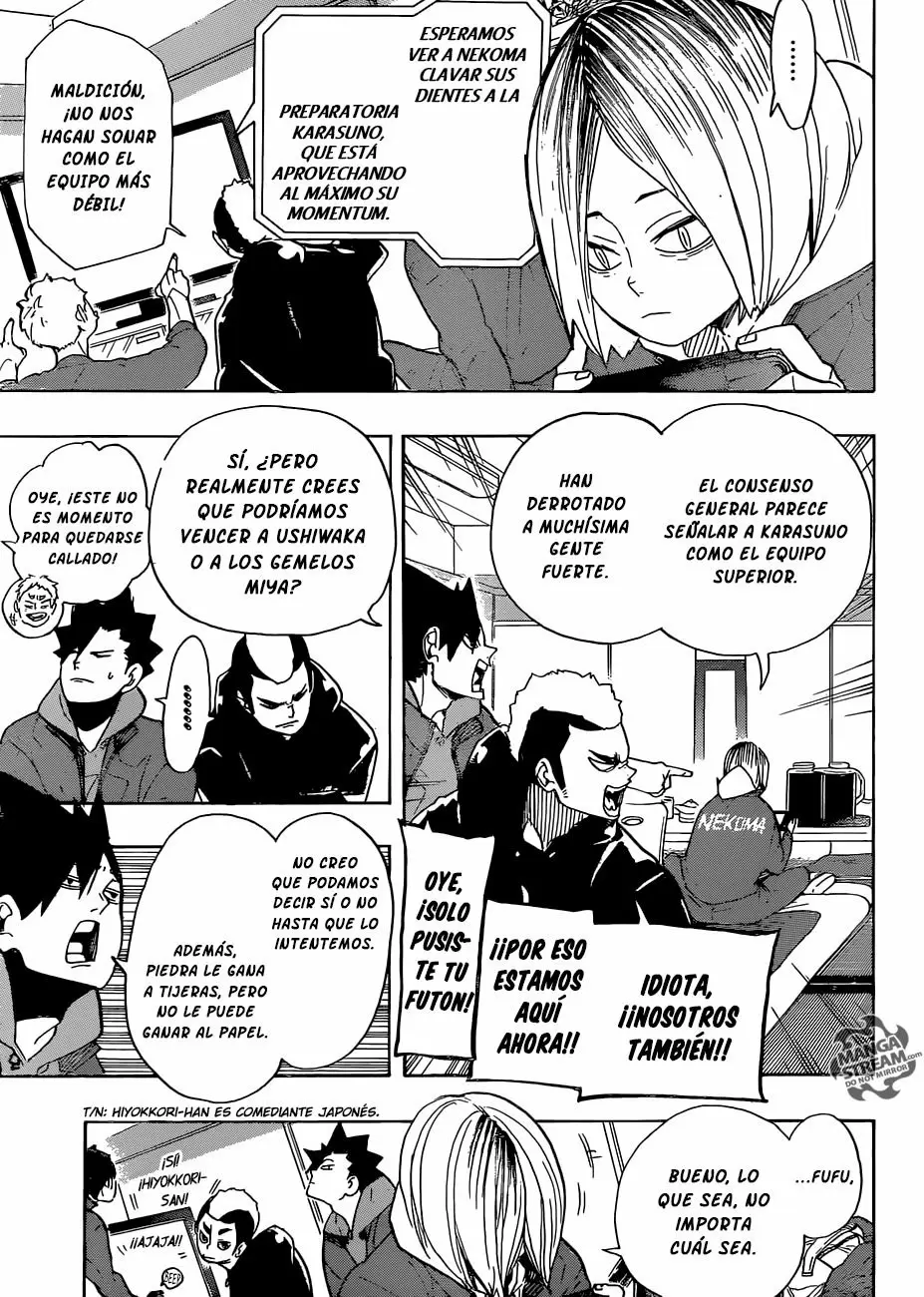 Haikyuu!! - Capítulo 292 - Página 15 - LectorTMOo