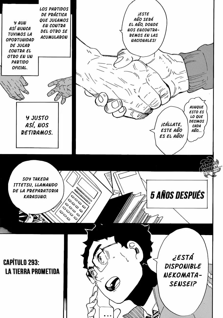 Haikyuu!! - Capítulo 293 - Página 8 - LectorTMOo