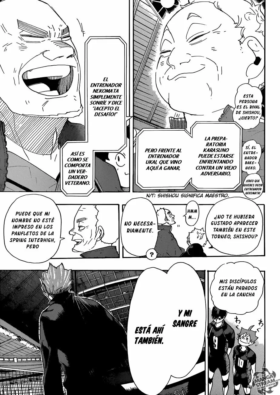 Haikyuu!! - Capítulo 293 - Página 15 - LectorTMOo