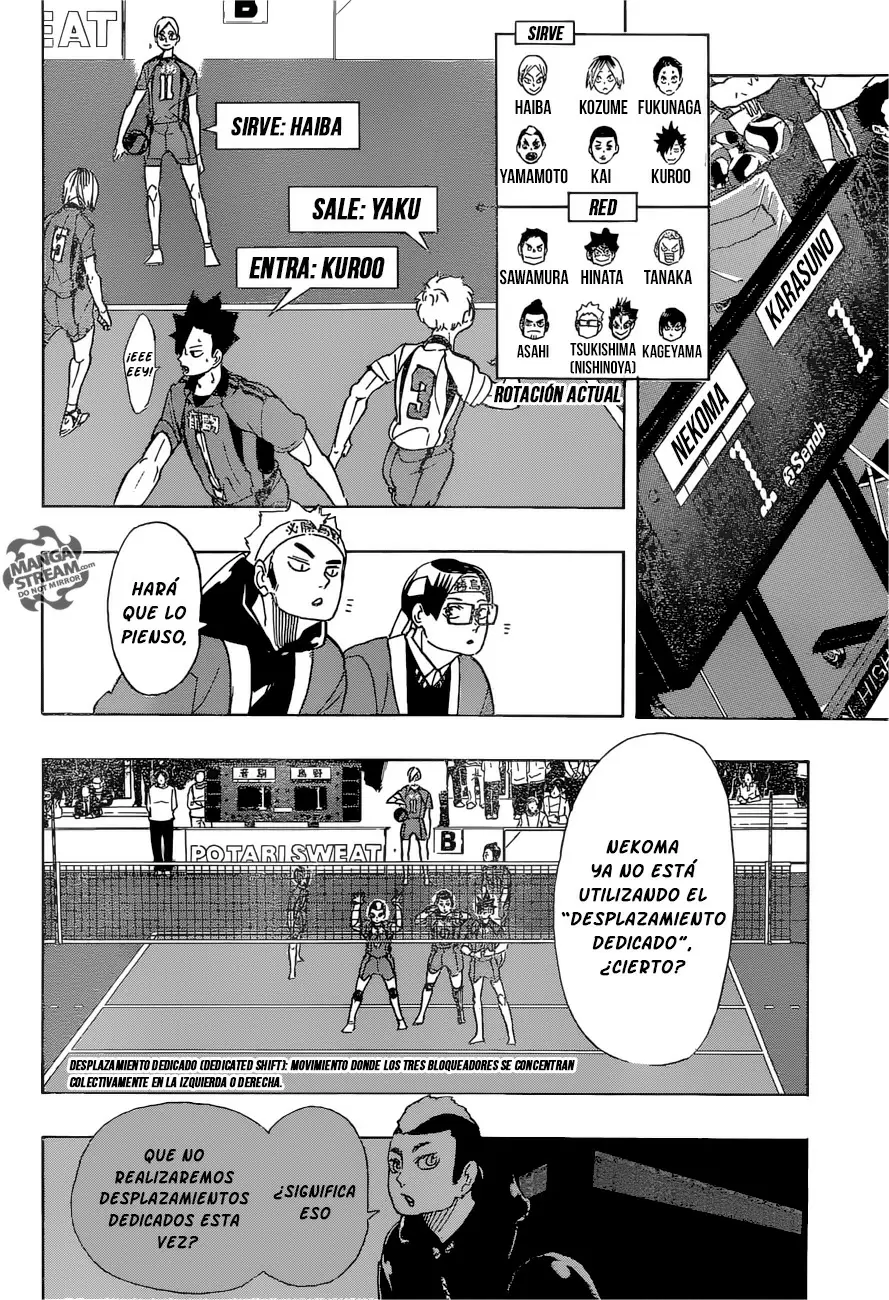Haikyuu!! capítulo 295 página 9