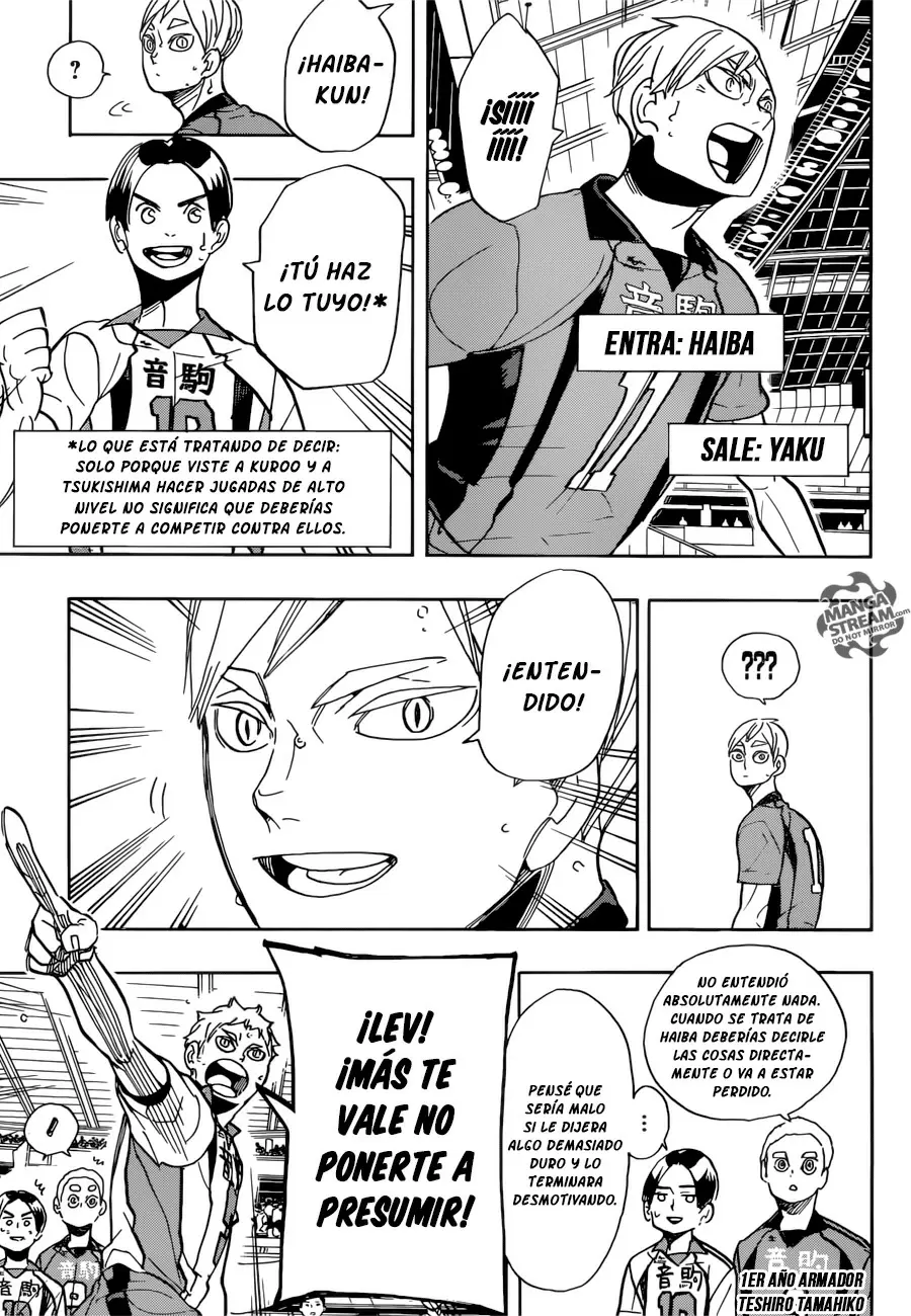 Haikyuu!! capítulo 299 página 4