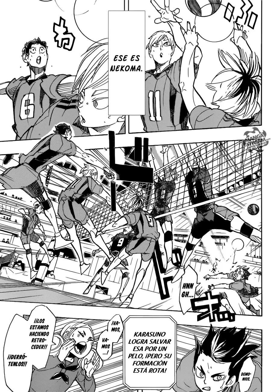 Haikyuu!! capítulo 299 página 15