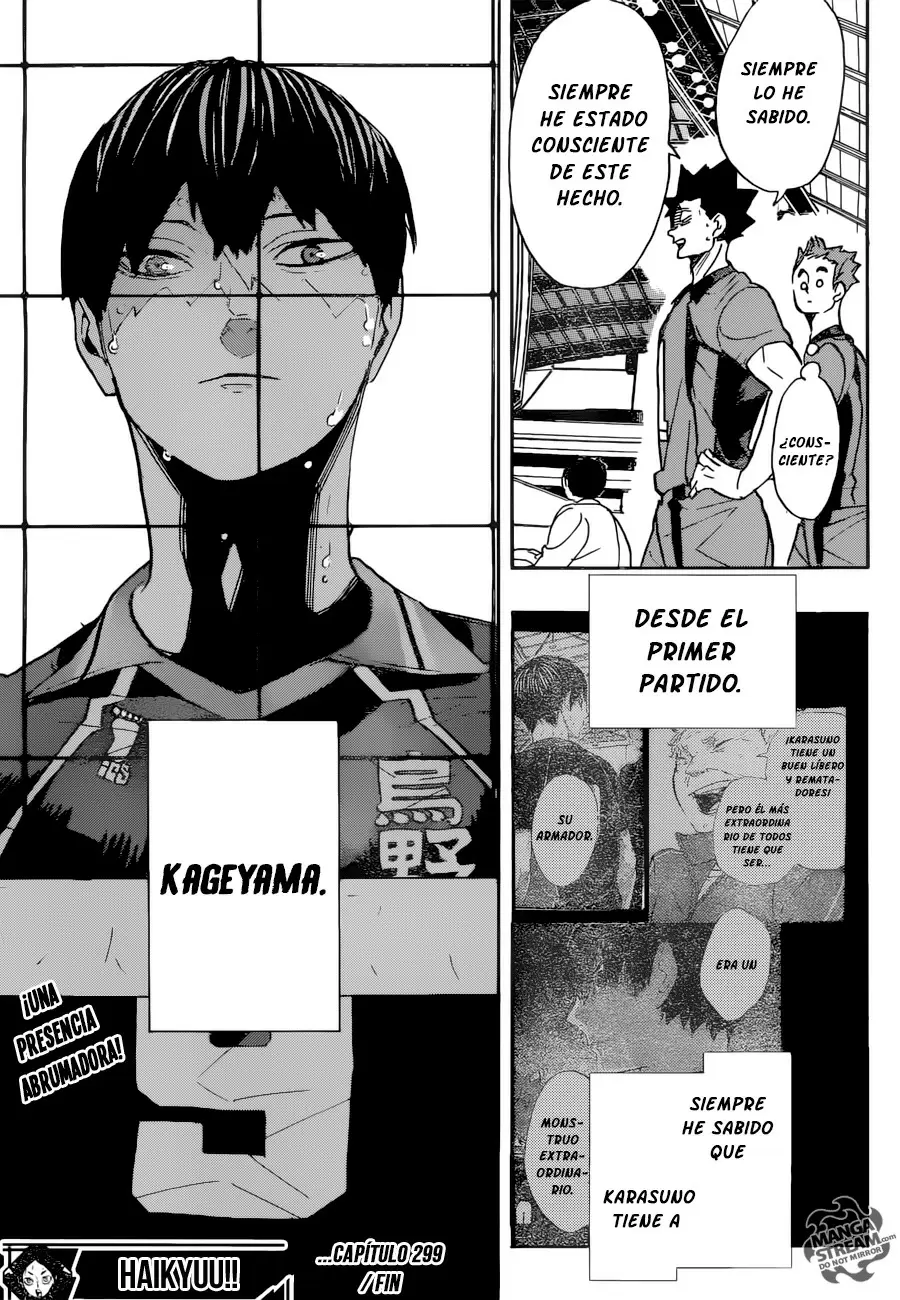 Haikyuu!! capítulo 299 página 18