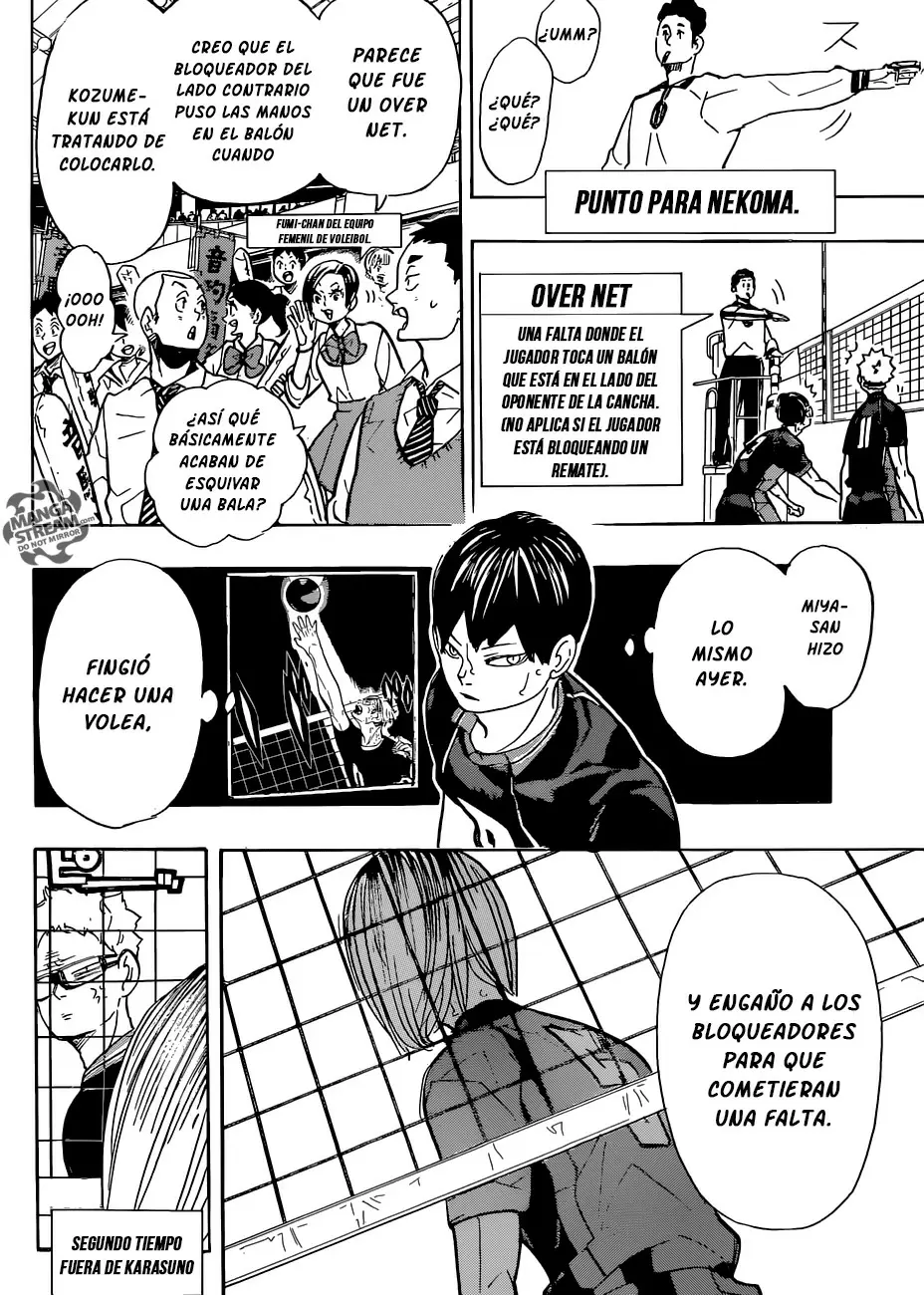 Haikyuu!! capítulo 304 página 9