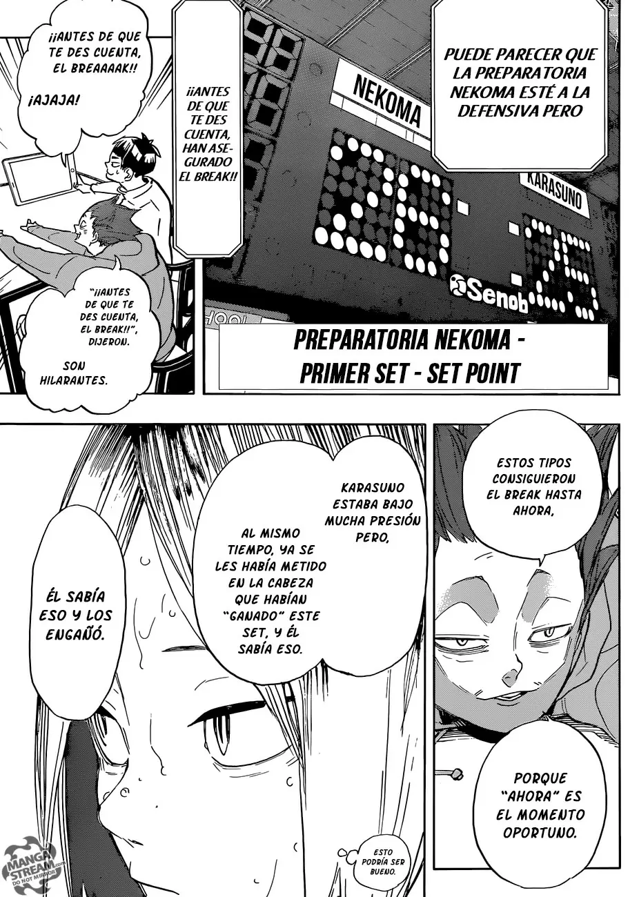 Haikyuu!! capítulo 304 página 10