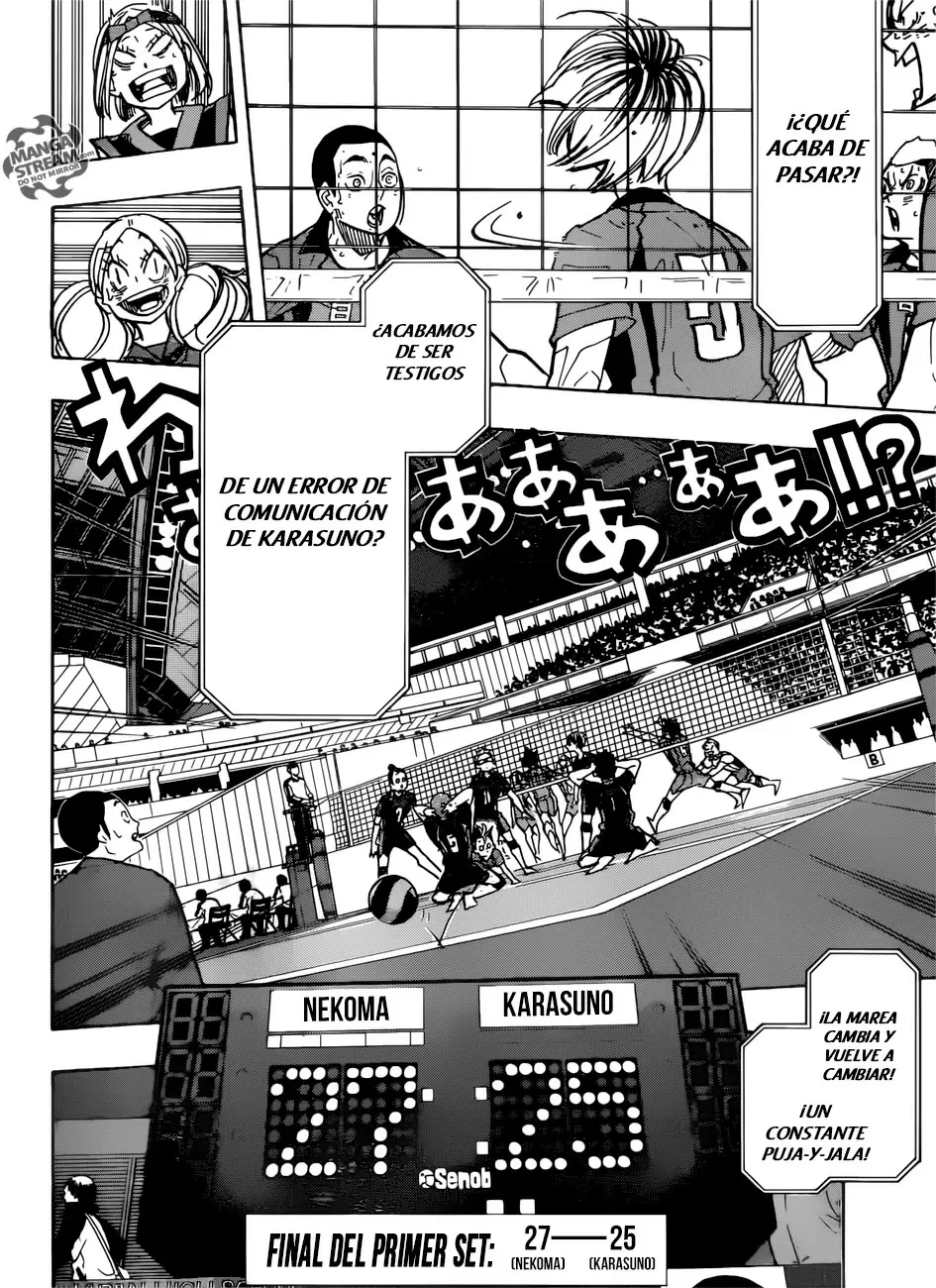 Haikyuu!! capítulo 304 página 16