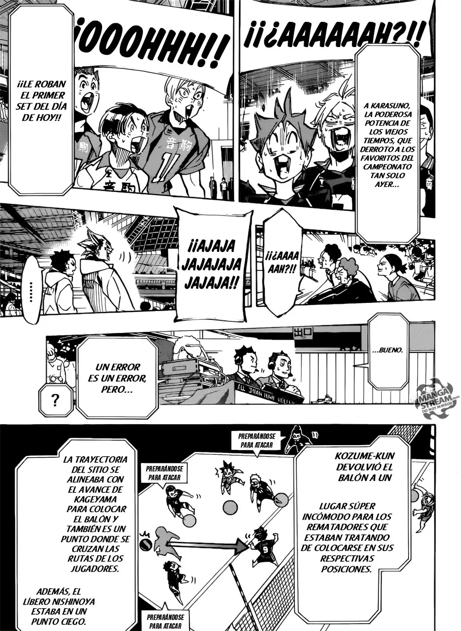 Haikyuu!! capítulo 304 página 17