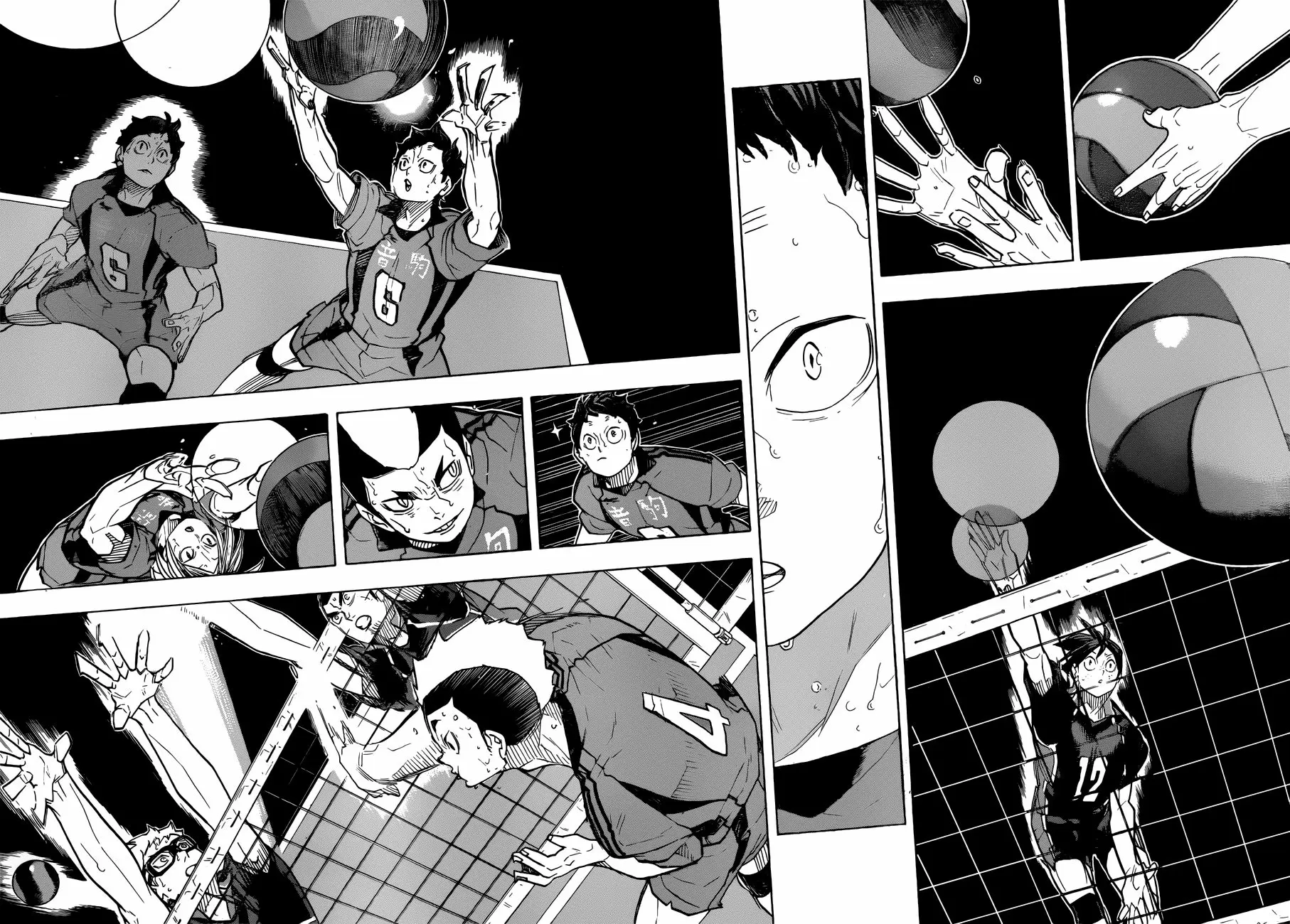 Haikyuu!! capítulo 309 página 13