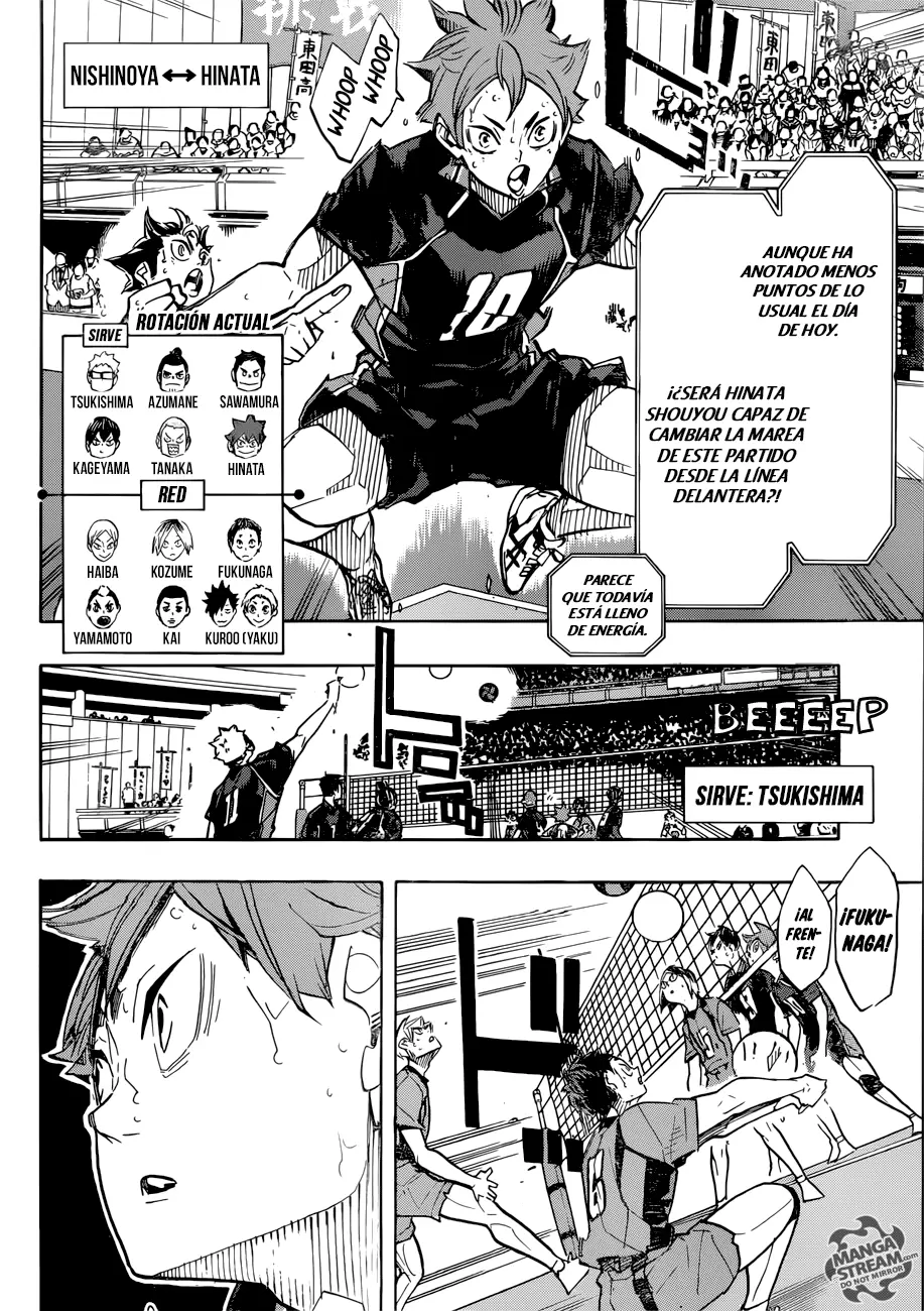Haikyuu!! capítulo 309 página 16