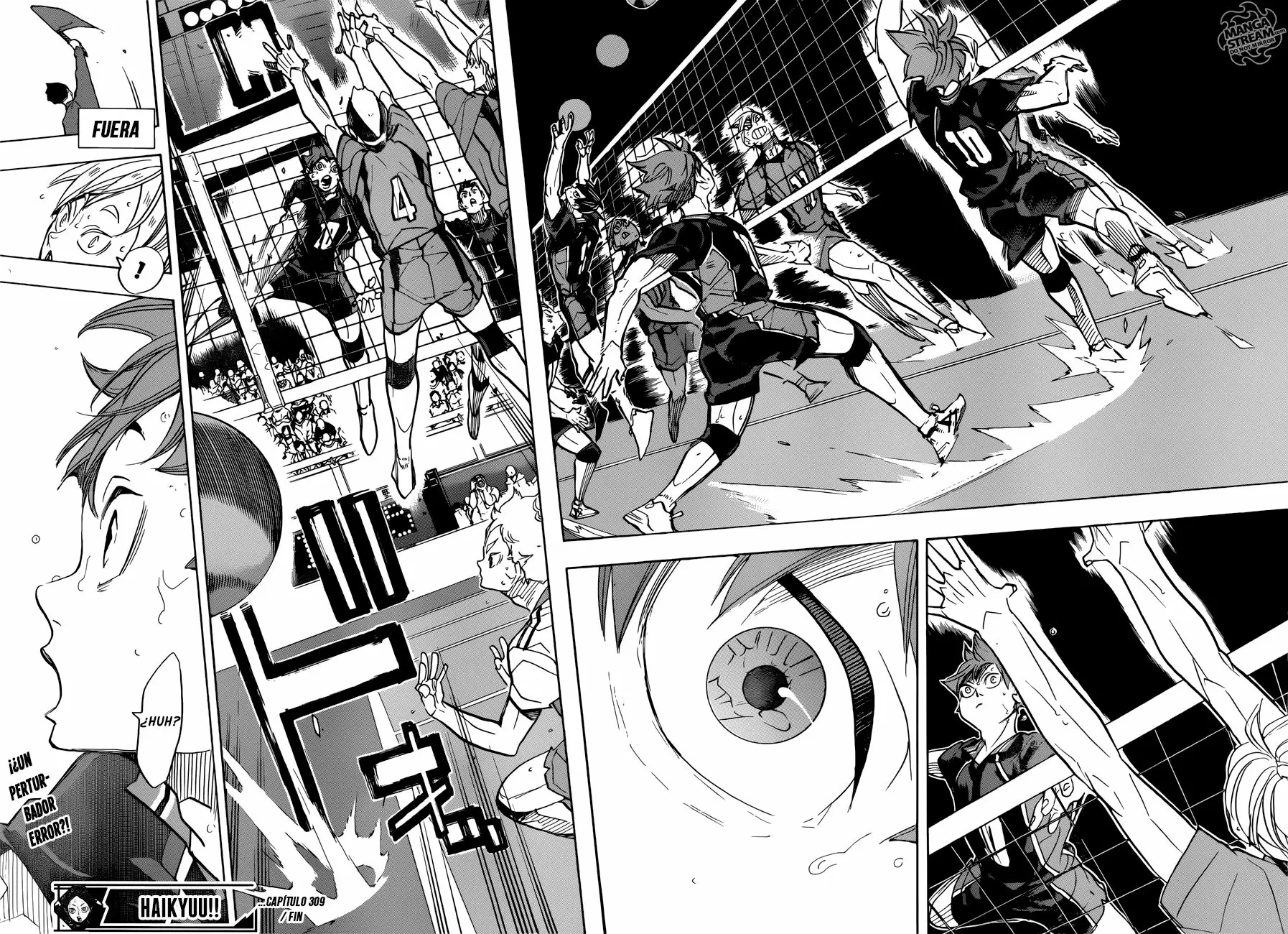 Haikyuu!! capítulo 309 página 18