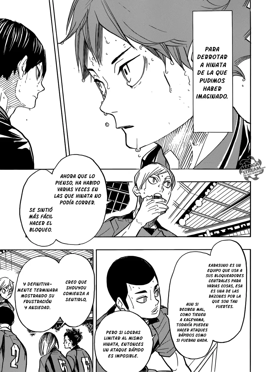 Haikyuu!! - Capítulo 310 - Página 15 - LectorTMOo